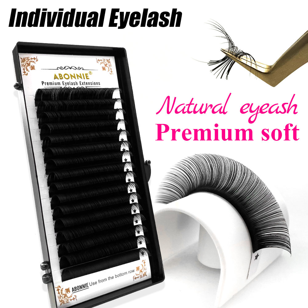 Eyelash Extension Japan - Abonnie 16Rows Classic Silk Lashes 8-18mm