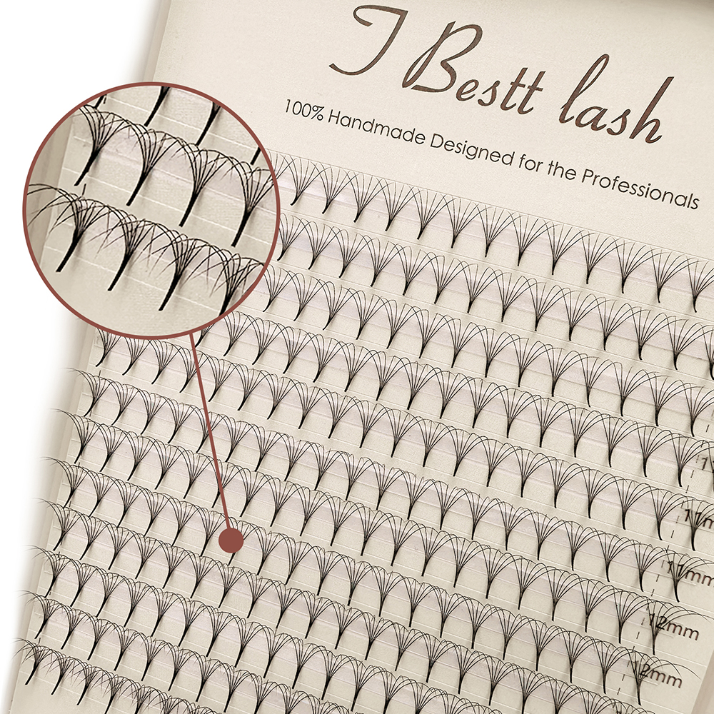 Eyelash Extension Japan - TBestt 5D/6D/8D/10D Premade Fans Volume Russian