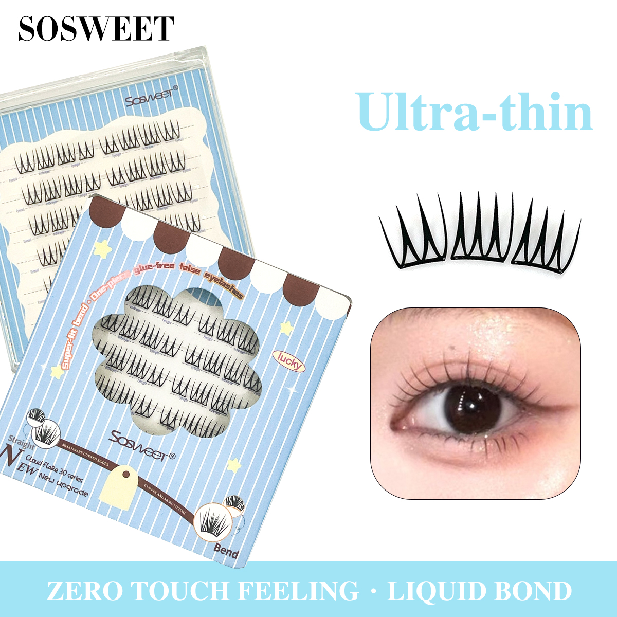 Eyelash Extension Japan - No Glue Self Adhesive Eyelashes Ultra