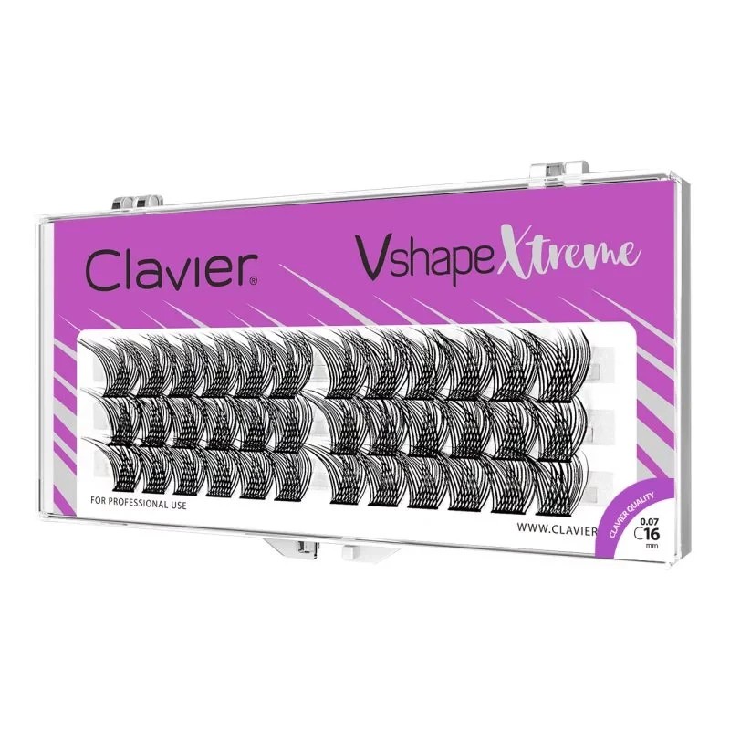 Eyelash Extension Anime - CLAVIER New Arrival Vshape Xtreme Cluster
