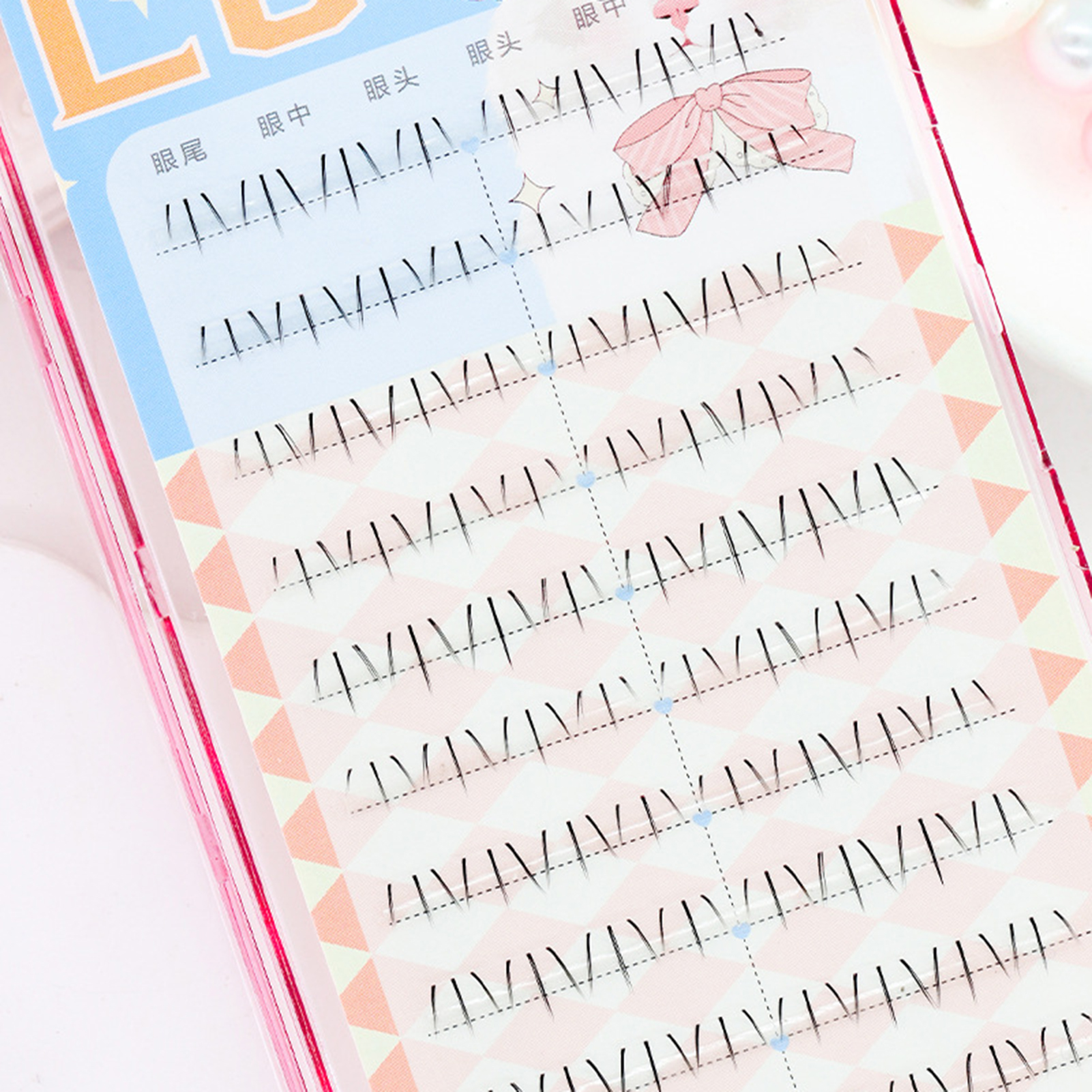 80pcs/set Segmented Lower Eyel - Eyelash Extension Japan 评论和价格