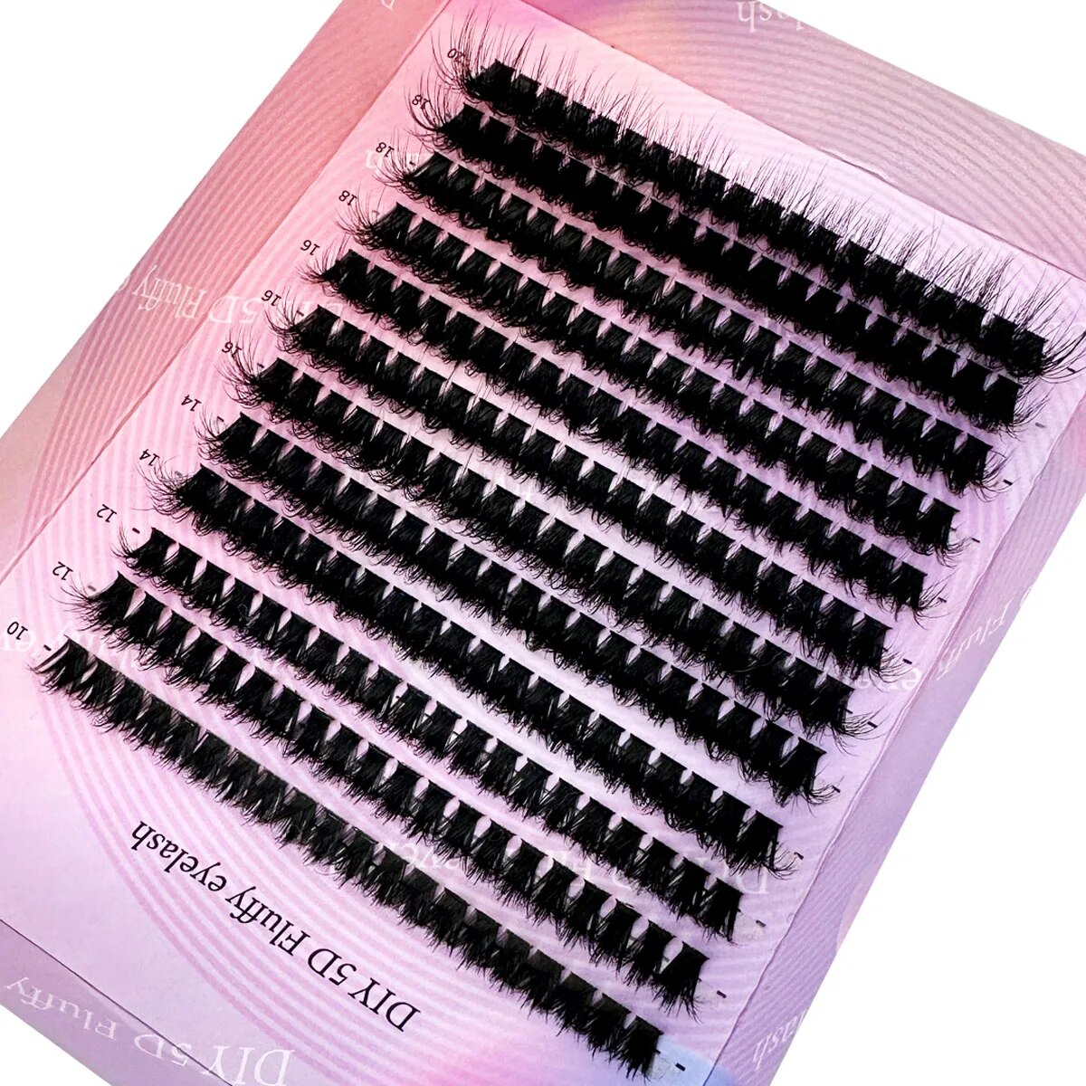 240Ps DIY 5D Fluffy Lash Clust - Eyelash Extension Anime 评论和价格