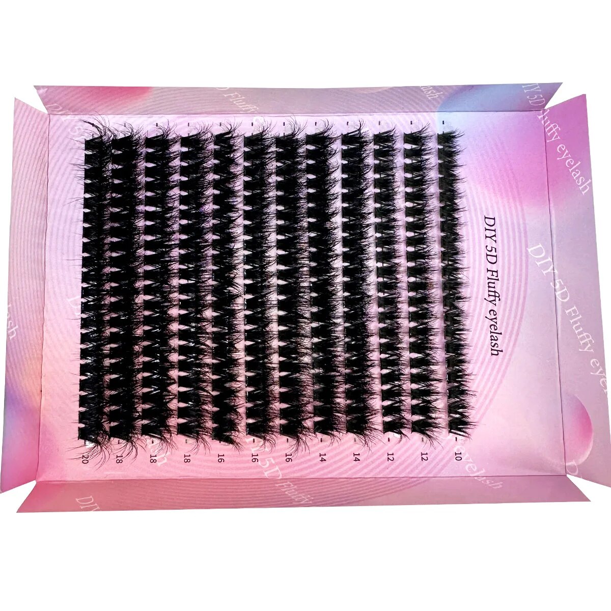 240Ps DIY 5D Fluffy Lash Clust - Eyelash Extension Anime 评论和价格