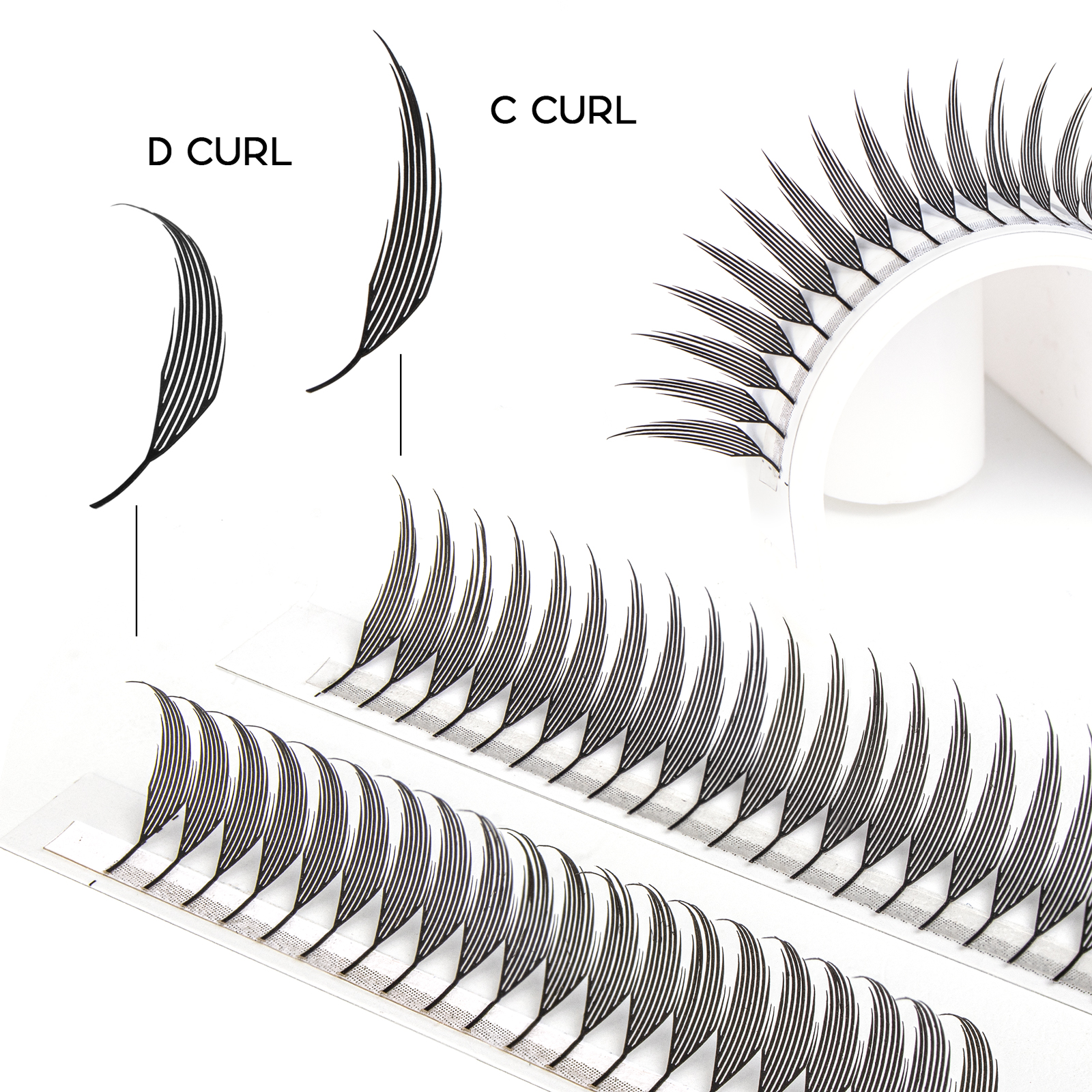 Befer Beauty Anime Lashes 240  - Eyelash Extension Anime 评论和价格