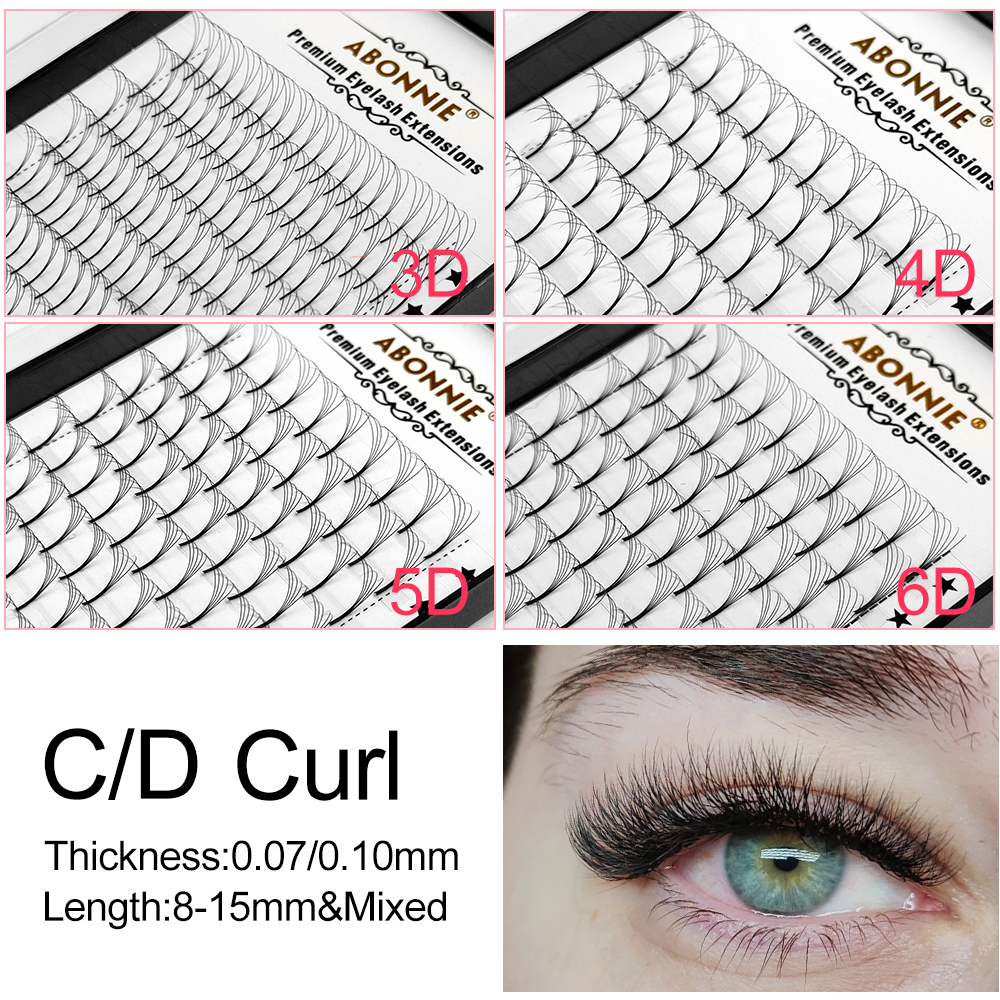 Abonnie 3D/4D/5D/6D Premade Vo - Eyelash Extension Japan 评论和价格