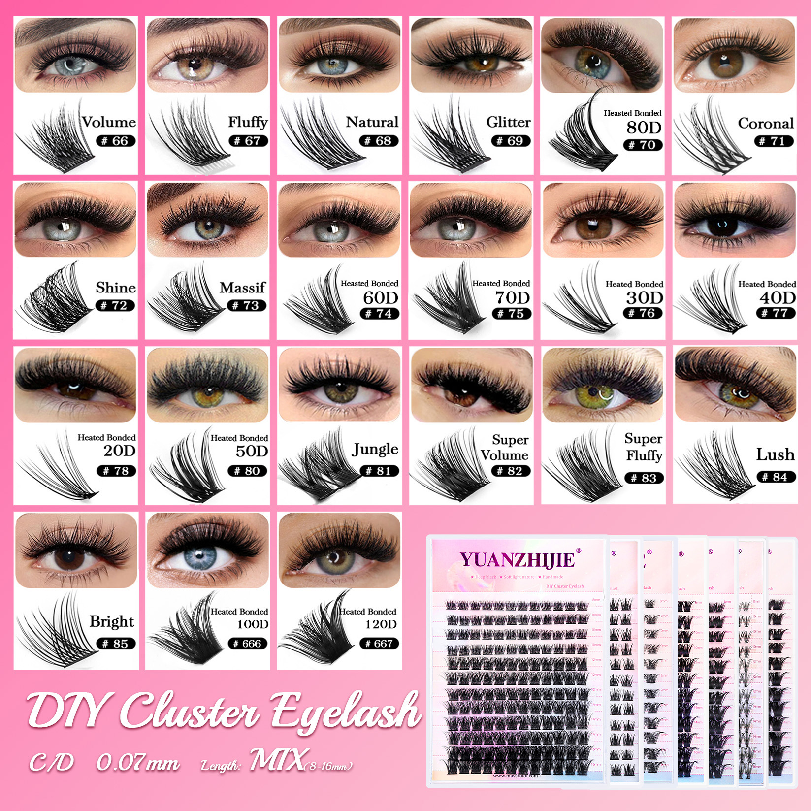 Super Cheap MASSCAKU Segemente - Eyelash Extension Anime 评论和价格