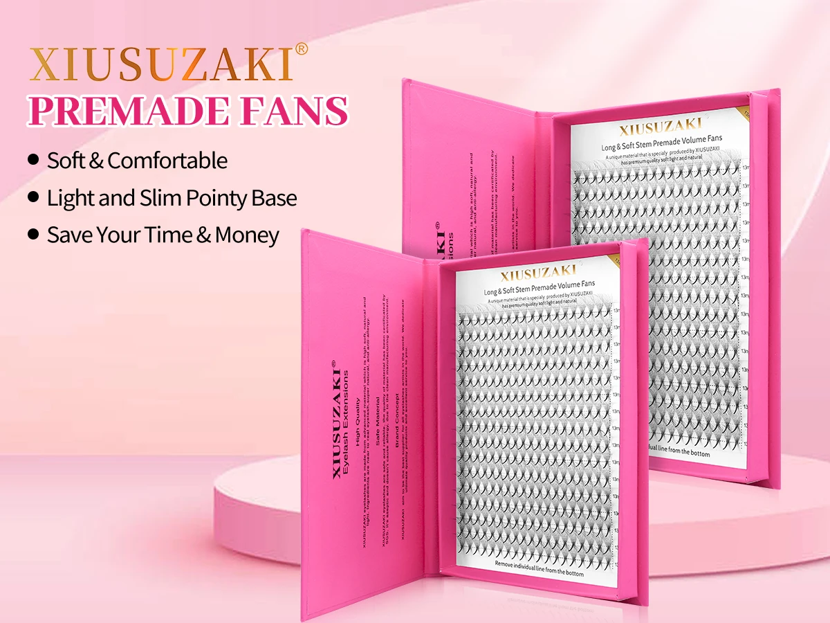 XIUSUZAKI 16Lines Premade Volu - Eyelash Extension Japan 评论和价格