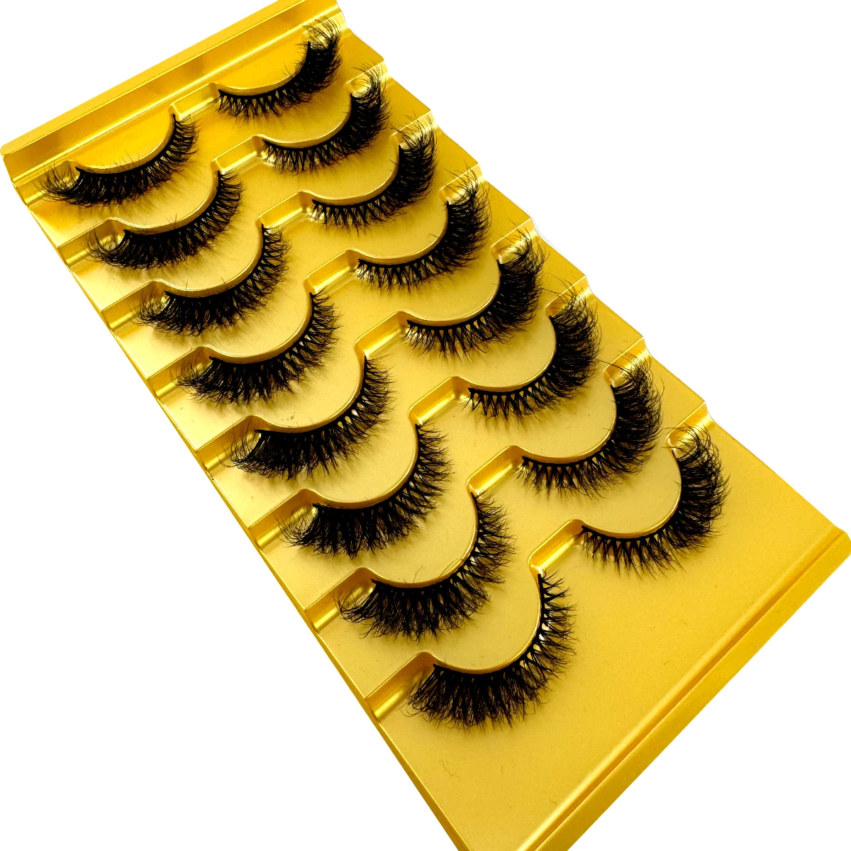 HBZGTLAD New 8 pairs of cat ey - Eyelash Extension Cat Eye Wispy 评论和价格