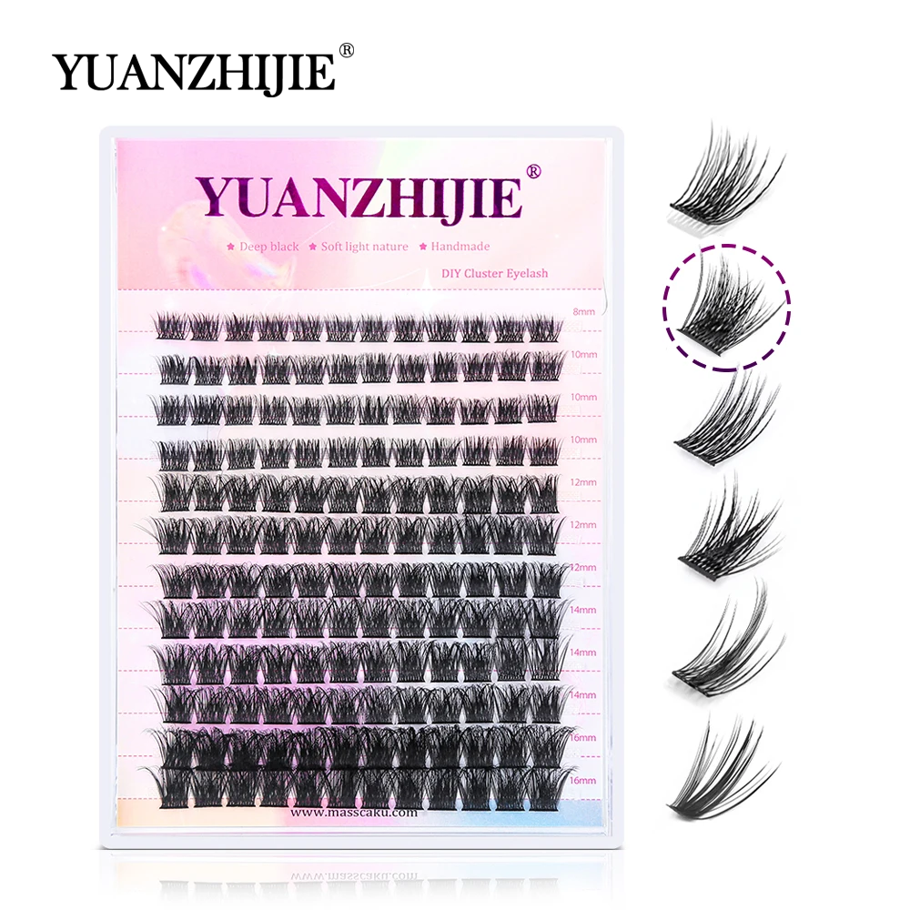 144 pcs DIY Cluster Segmented  - Eyelash Extension Review 评论和价格