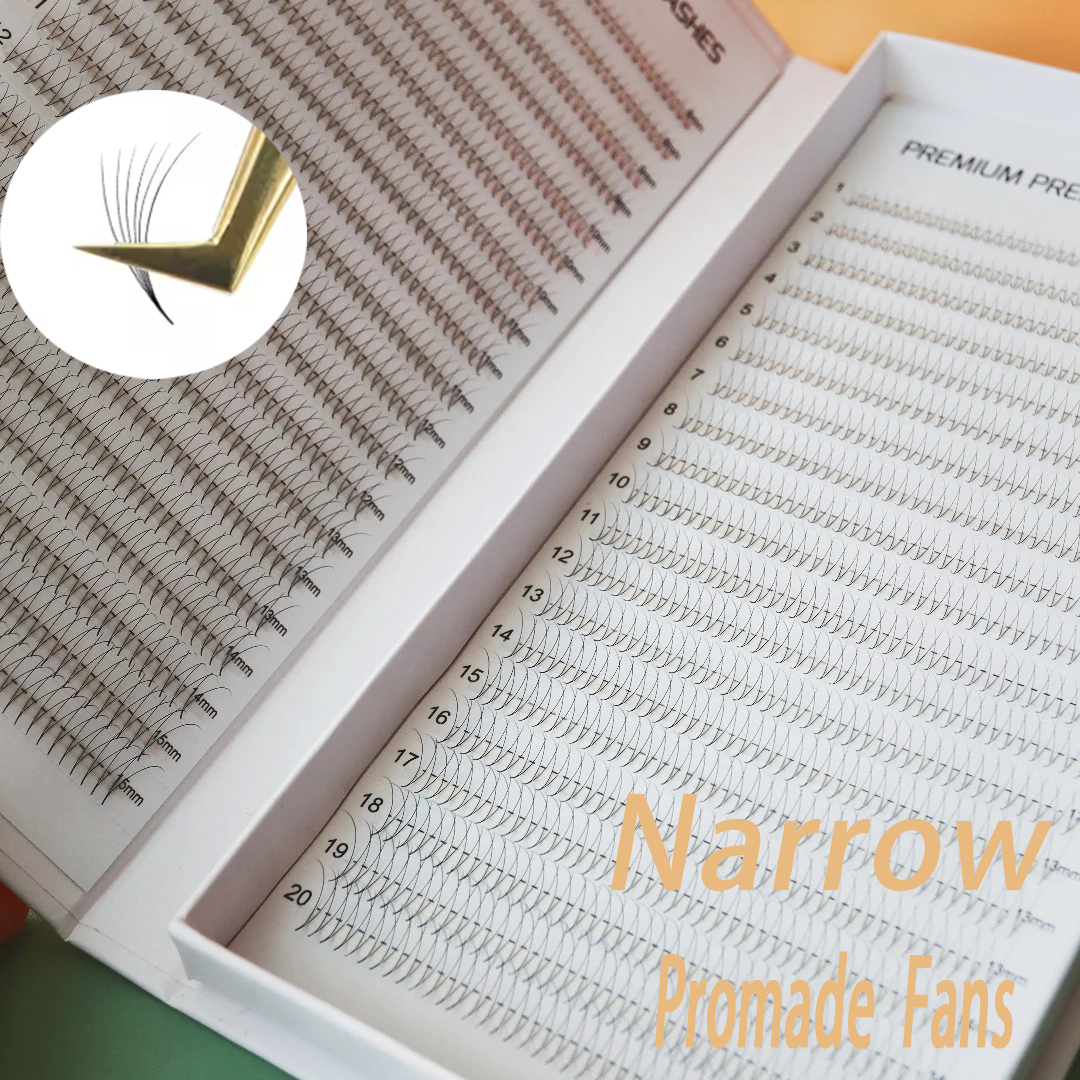 800/1600 Fans Narrow Premade L - Eyelash Extension Japan 评论和价格