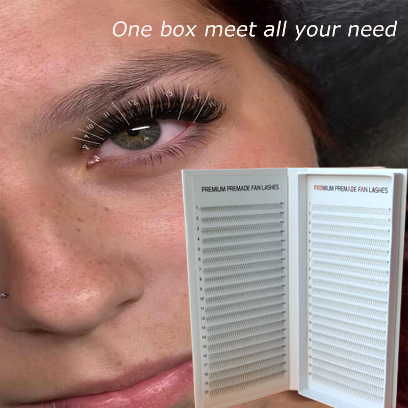 800/1600 Fans Narrow Premade L - Eyelash Extension Japan 评论和价格