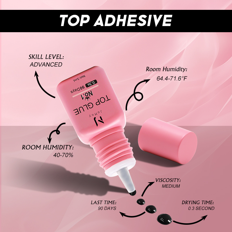 JOMAY Eyelash Glue 0.3S 0.5S 1 - Eyelash Extension Uv 评论和价格