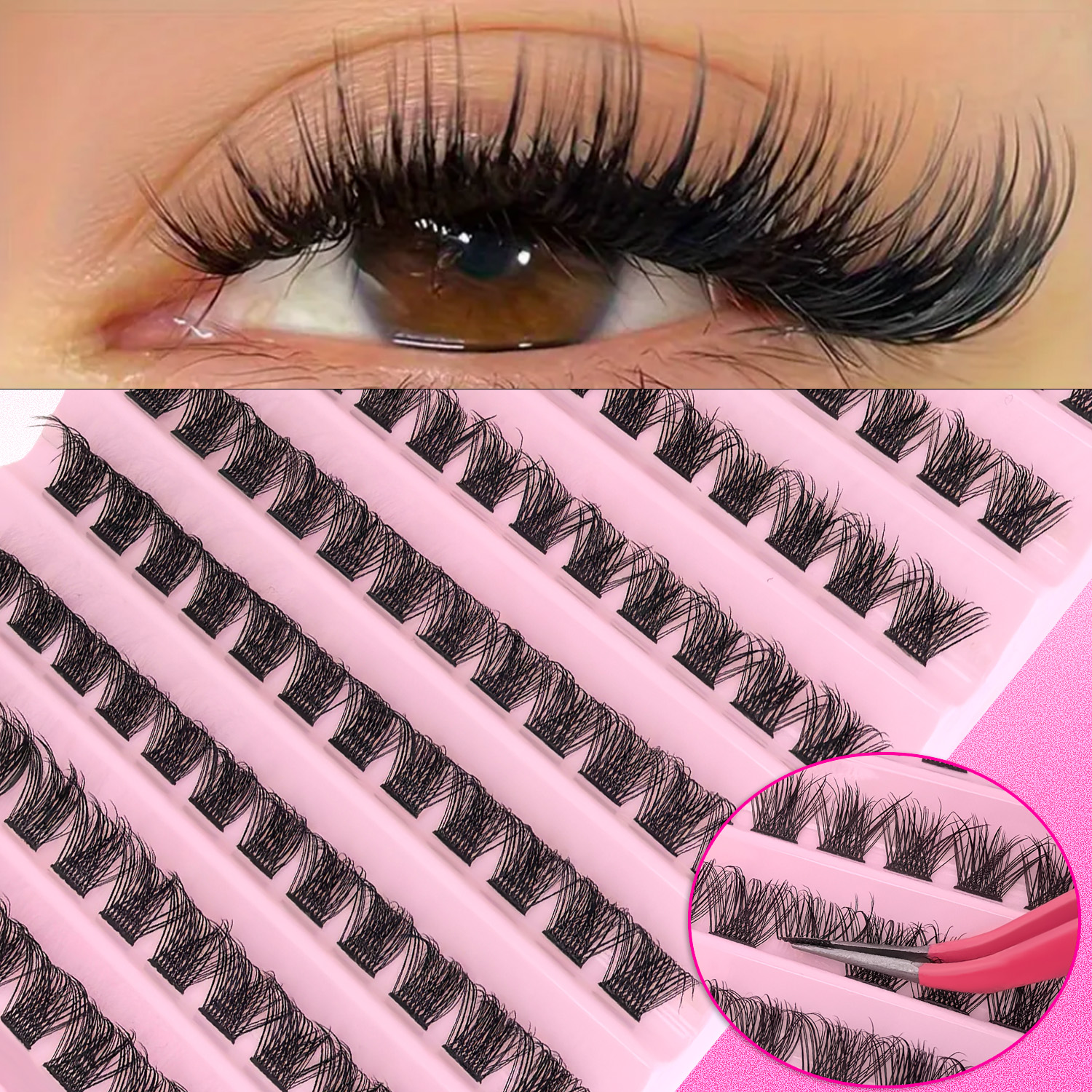 DIY Eyelash Extension Kit Indi - Eyelash Extension Review 评论和价格
