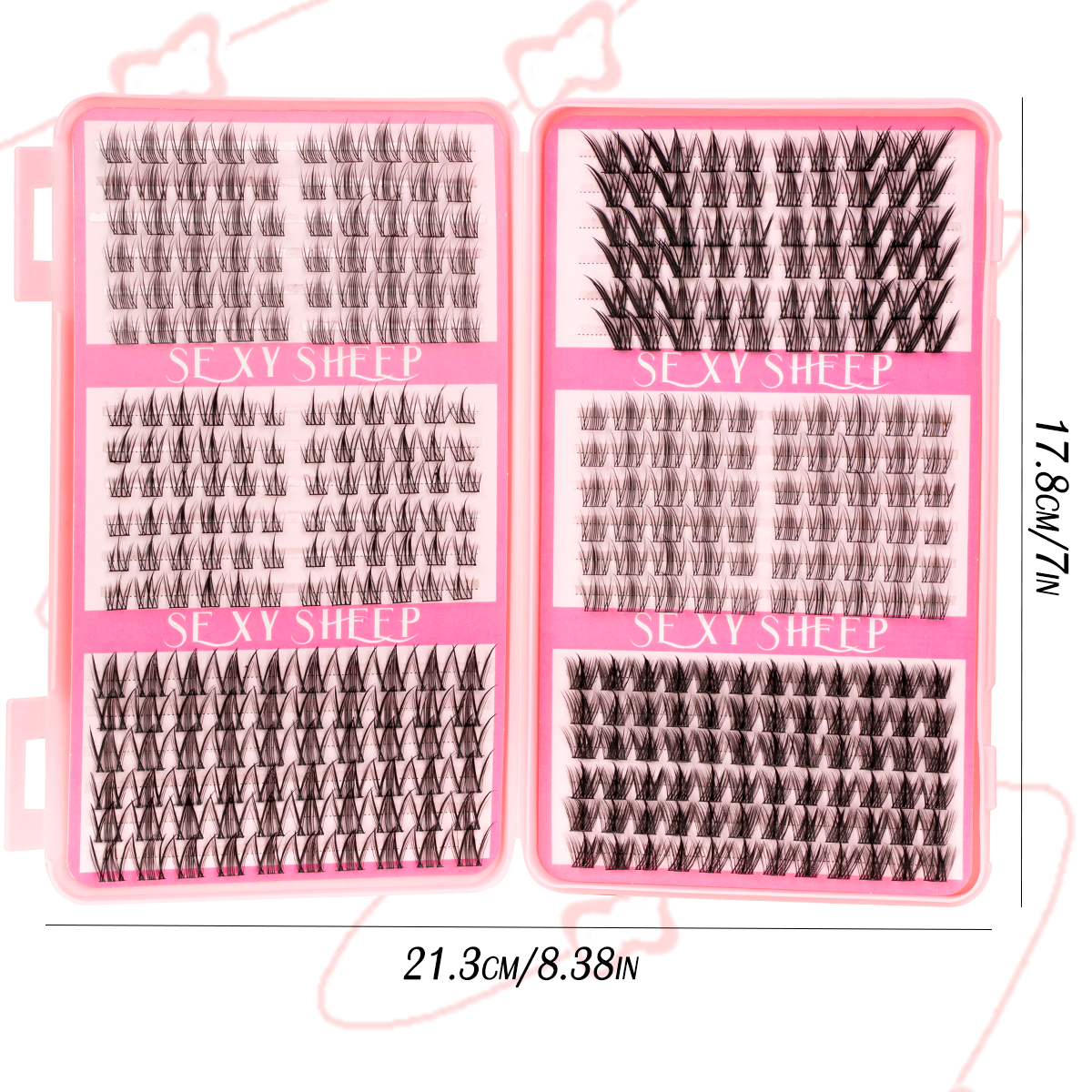 DIY Eyelashes Clusters Natural - Eyelash Extension Anime 评论和价格
