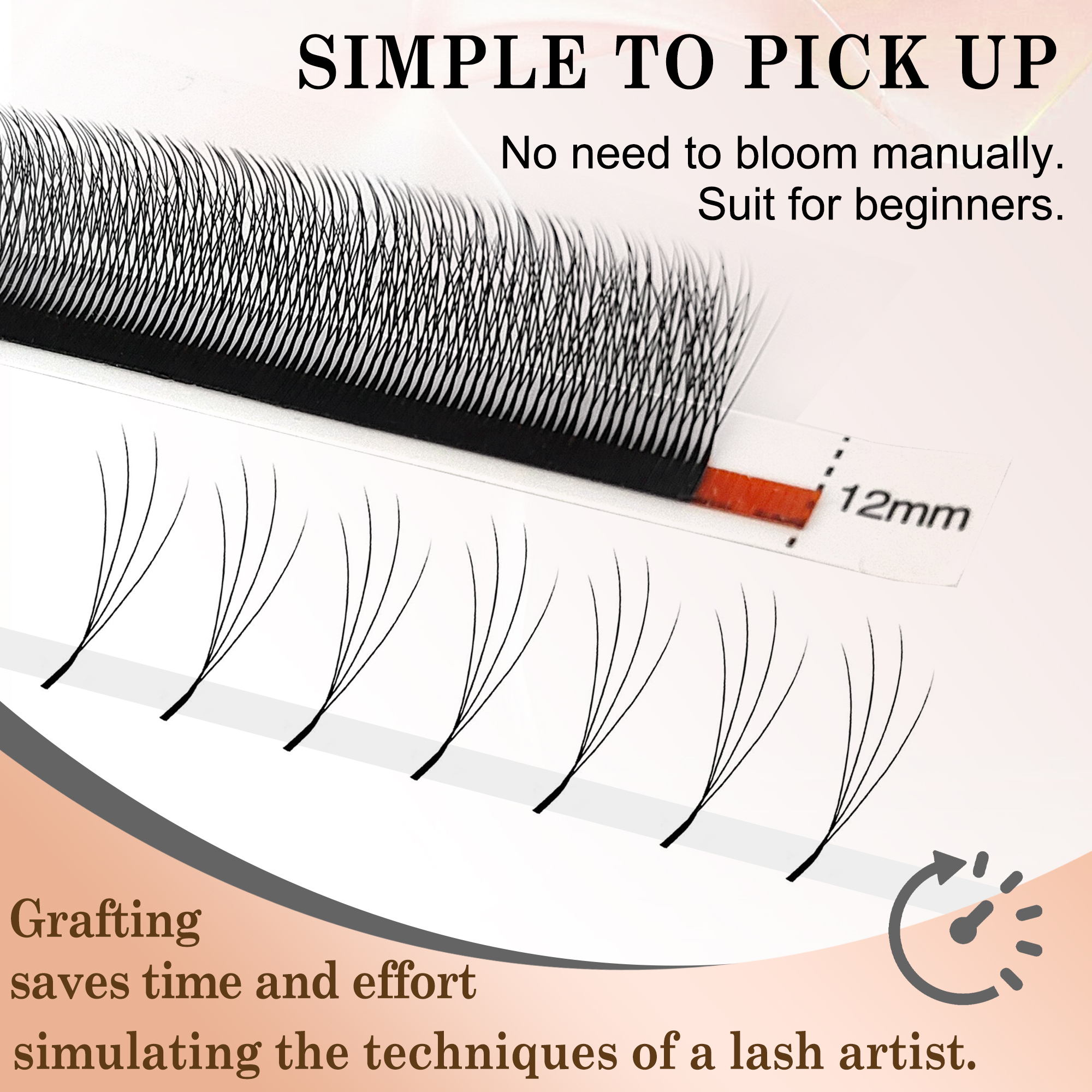 CoMango Narrow 4D Hand Woven W - Eyelash Extension Japan 评论和价格