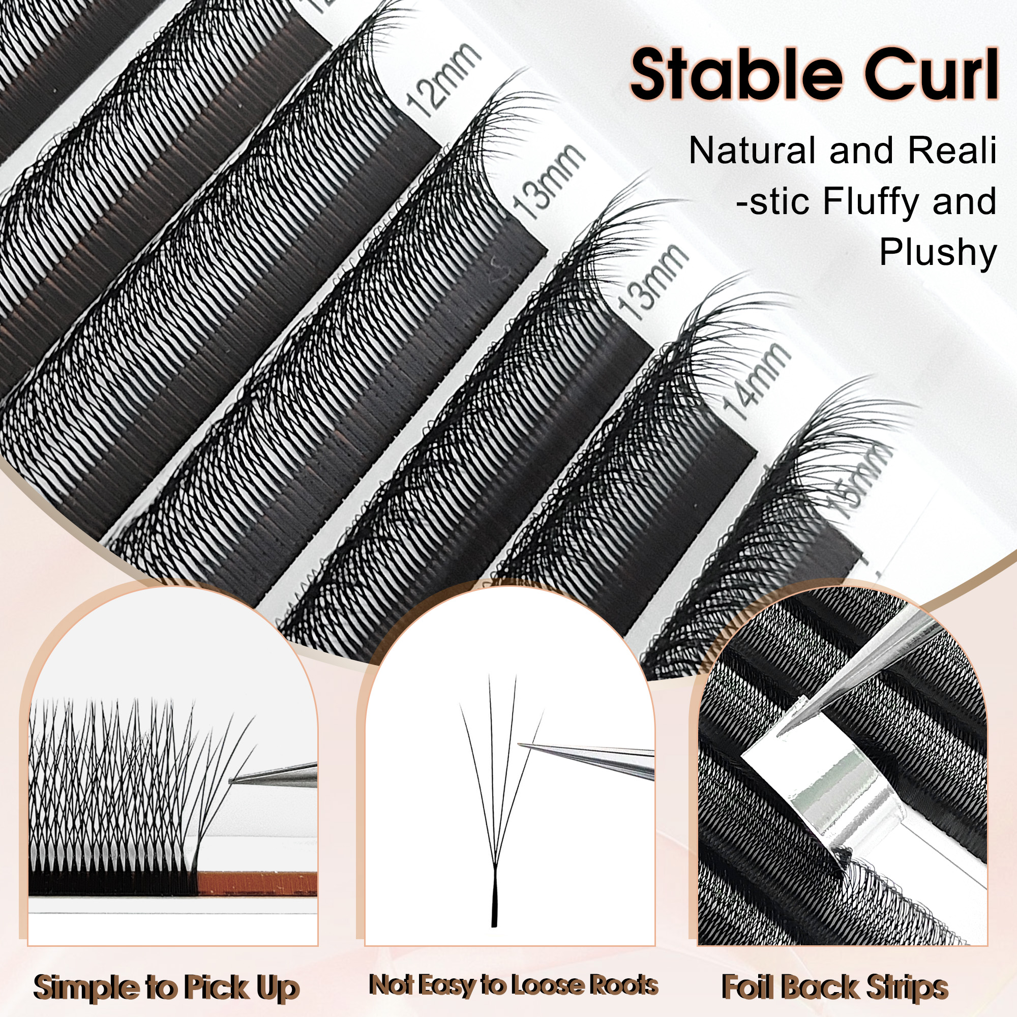 CoMango Narrow 4D Hand Woven W - Eyelash Extension Japan 评论和价格