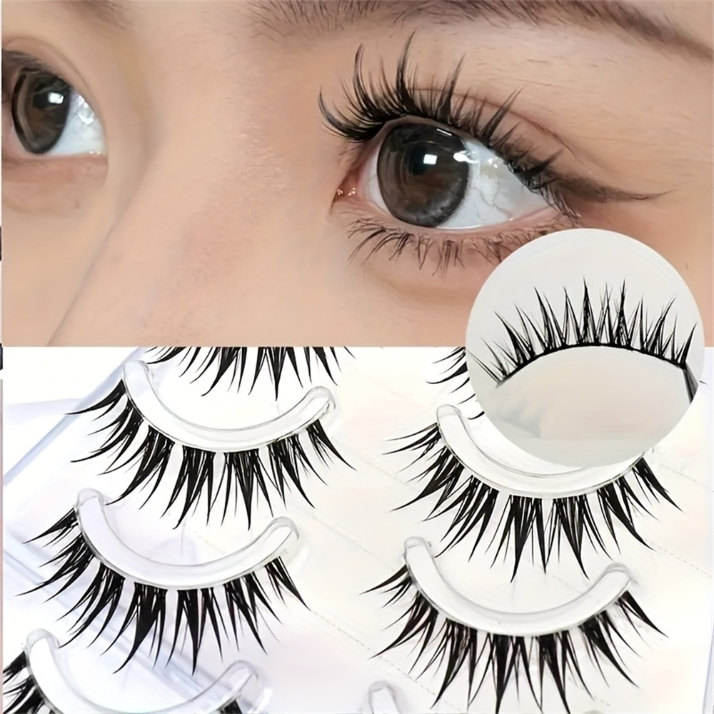 5 pairs of wet comic eyelashes - Eyelash Extension Japan 评论和价格