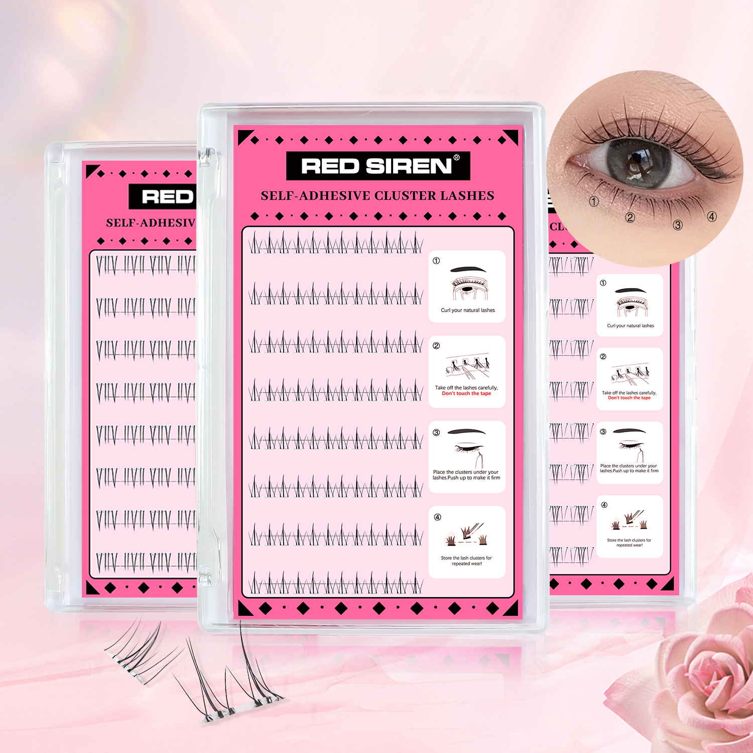 Self Adhesive Bottom Lashes No - Eyelash Extension Anime 评论和价格