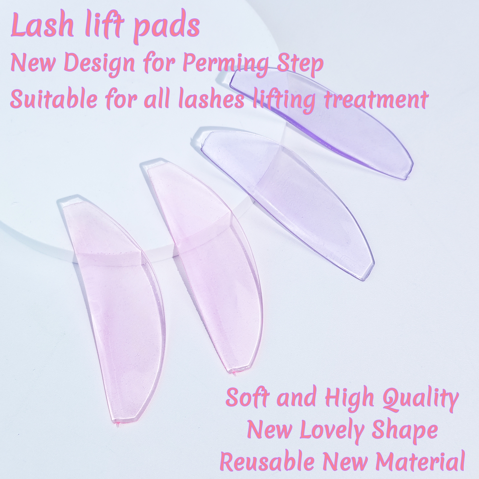 1 pair softening lash lift pad - Eyelash Extension Or Lash Lift 评论和价格