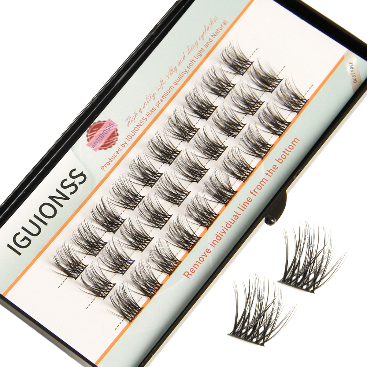 IGUIONSS Lash Clusters DIY Eye - Eyelash Extension Anime 评论和价格
