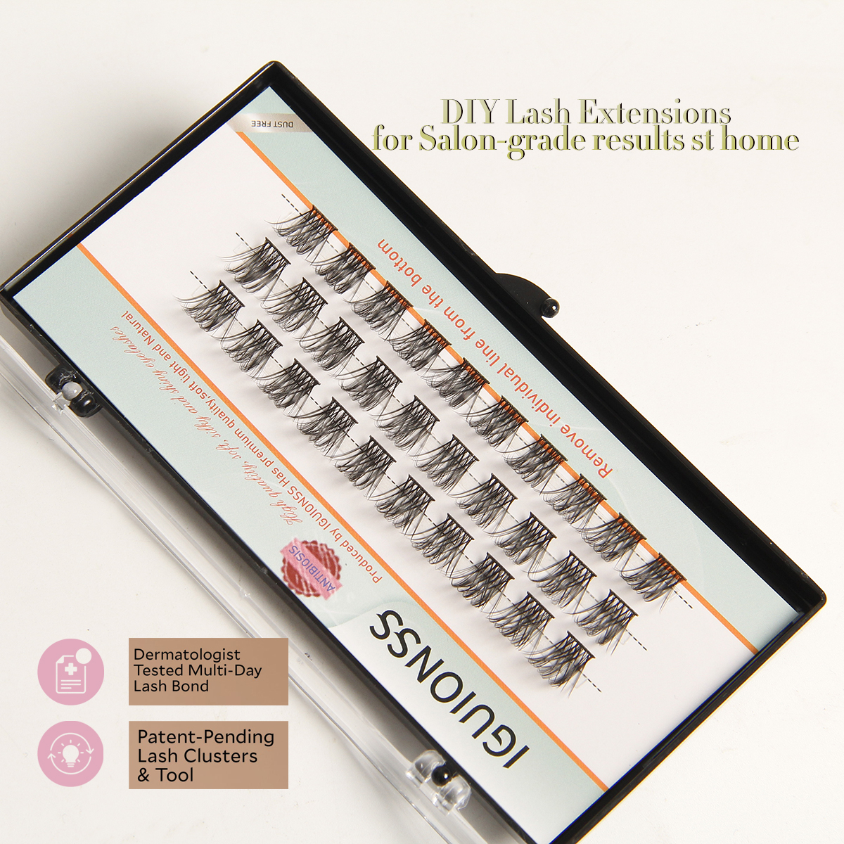 IGUIONSS Lash Clusters DIY Eye - Eyelash Extension Anime 评论和价格