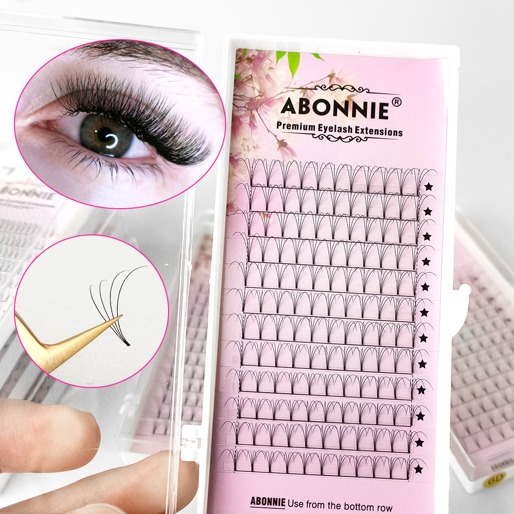 Abonnie 6D Narrow Fan Premade  - Eyelash Extension Japan 评论和价格