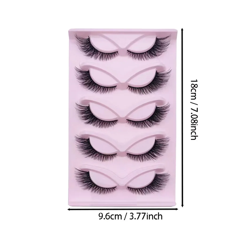 5 Pairs Cat Eye Lashes Wispy F - Eyelash Extension Cat Eye Wispy 评论和价格