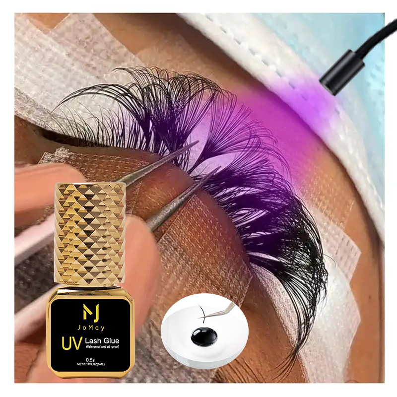 JOMAY Black UV Lash Glue 0.5S  - Eyelash Extension Uv 评论和价格