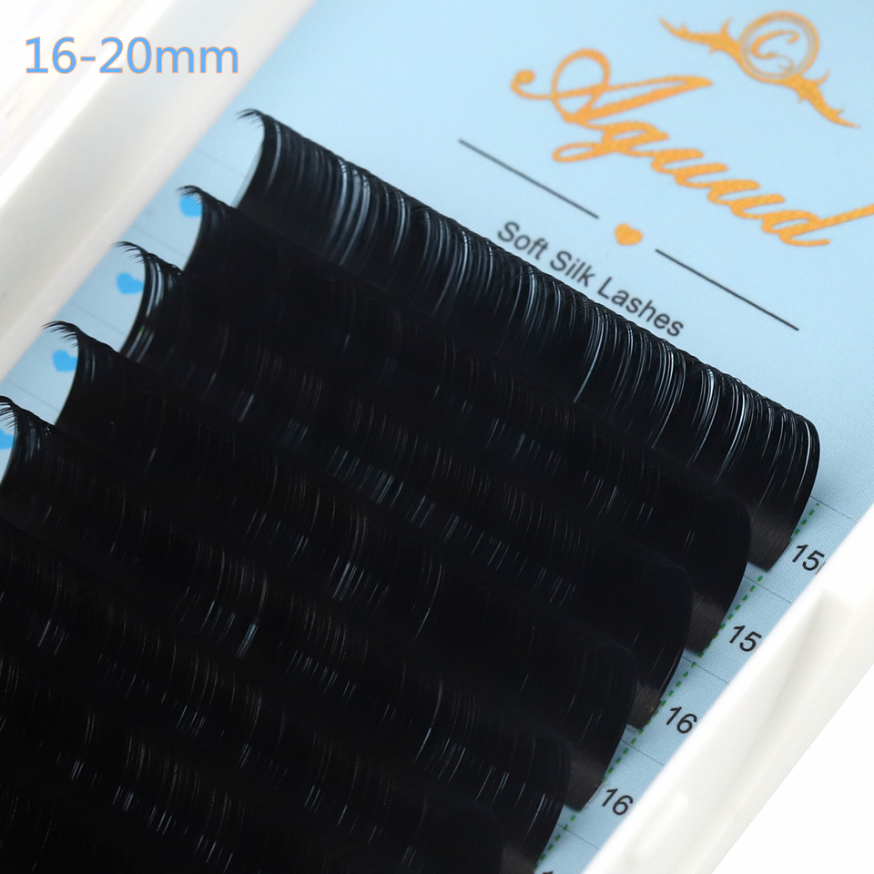 AGUUD 16 Rows Long 16-20mm Eye - Eyelash Extension Review 评论和价格