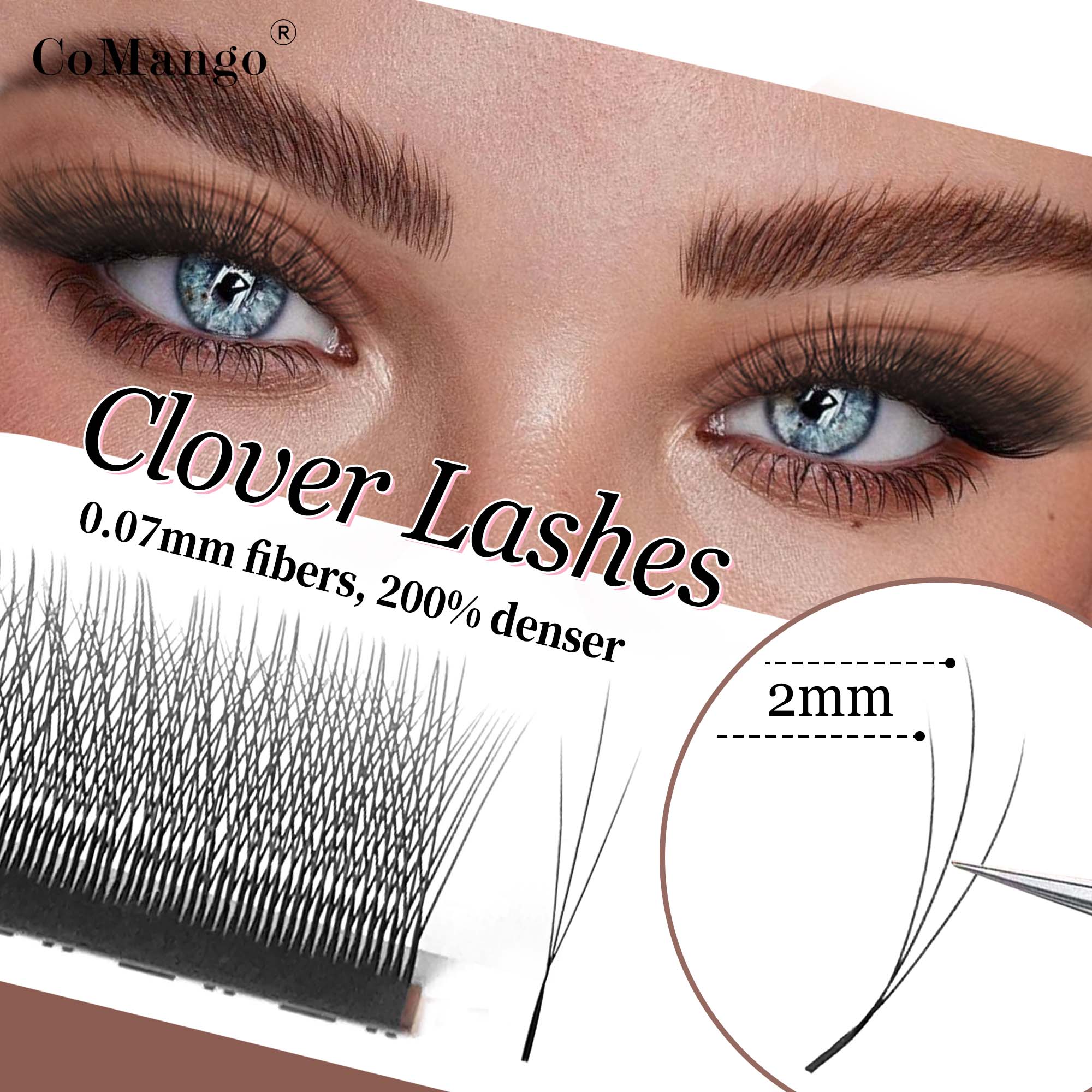CoMango W Shape Eyelash Extens - Eyelash Extension Japan 评论和价格