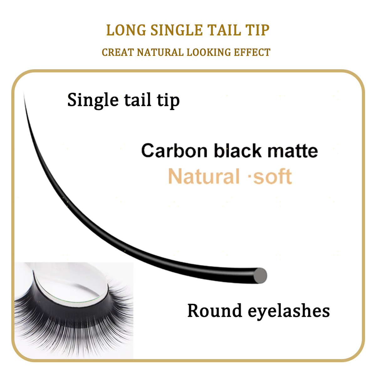 Domi Faux Mink False Individua - Eyelash Extension Anime 评论和价格