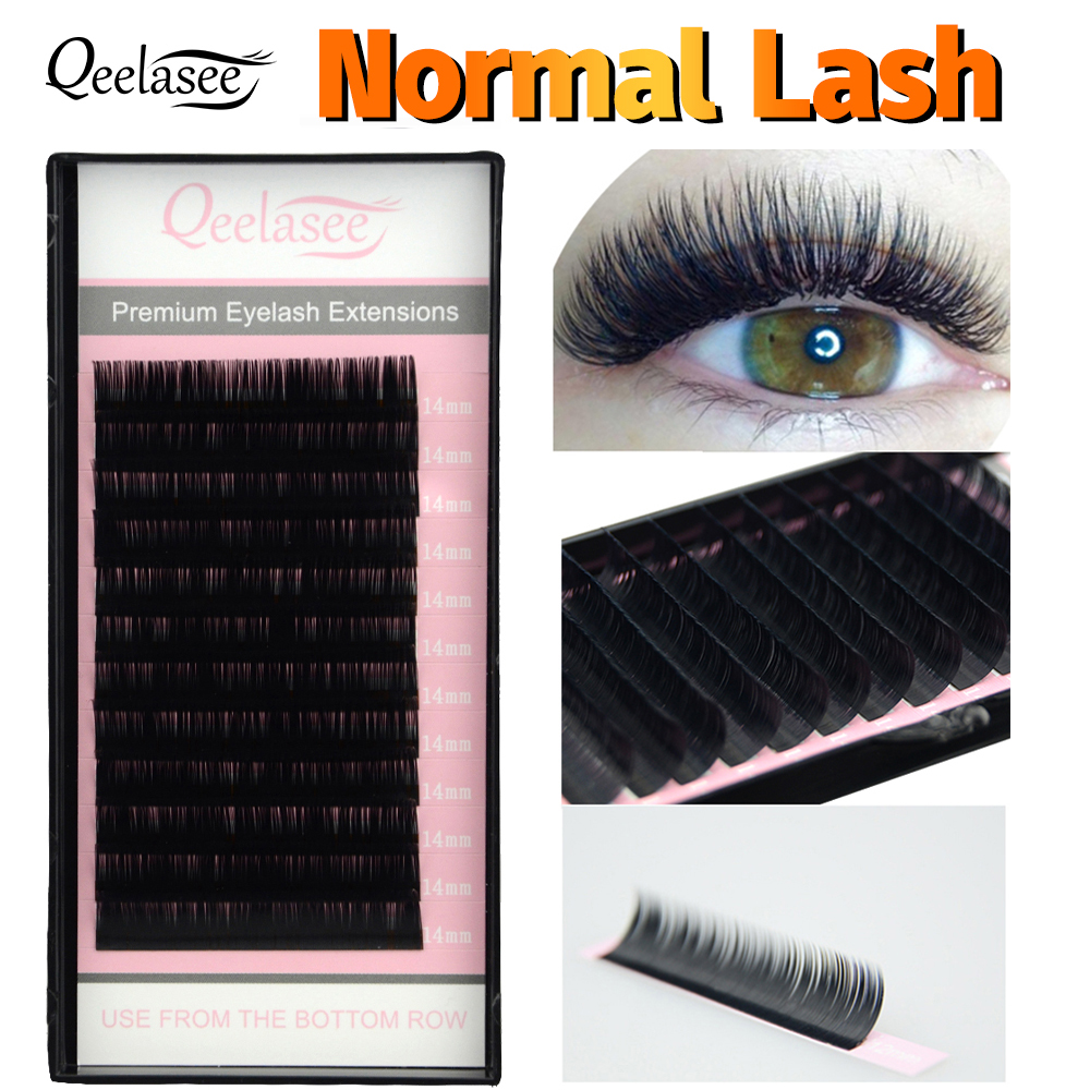 Qeelasee Faux Mink Individual  - Eyelash Extension Review 评论和价格