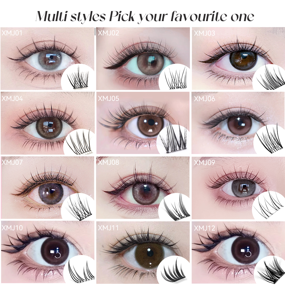 Yelix DIY Self-Adhesive Cluste - Eyelash Extension Anime 评论和价格