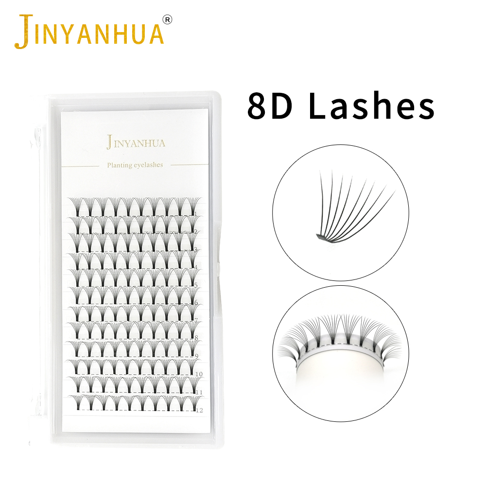 JINYANHUA 8D Fans Eyelash Exte - Eyelash Extension Japan 评论和价格