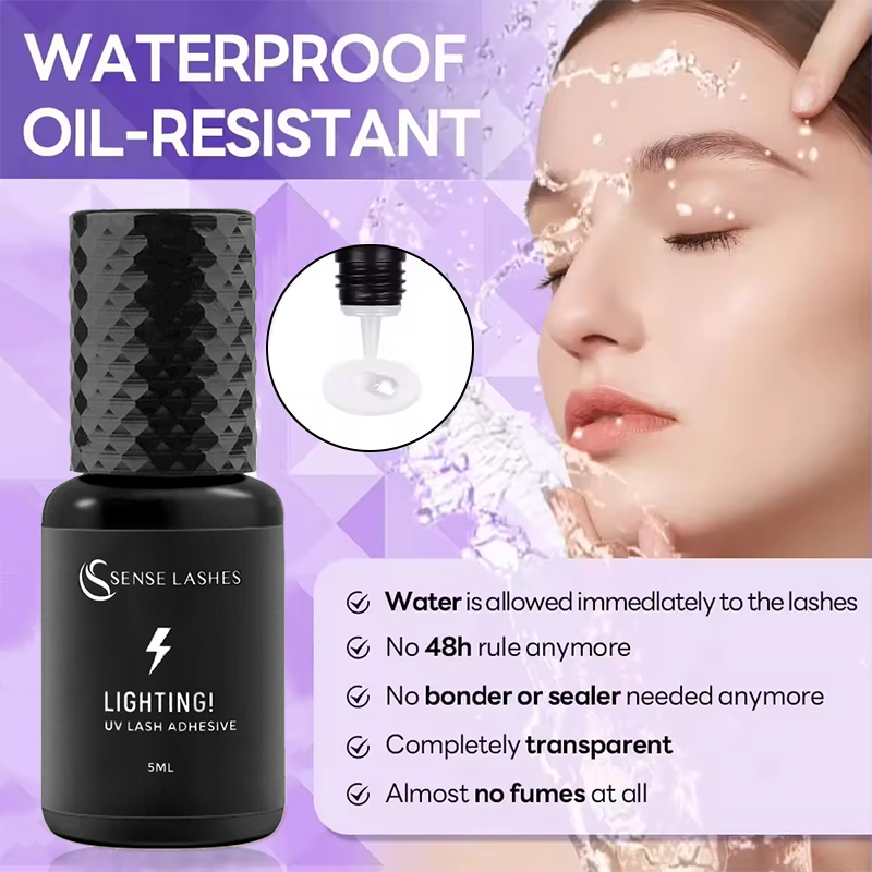 5ml UV Lash Glue for Eyelash E - Eyelash Extension Uv 评论和价格