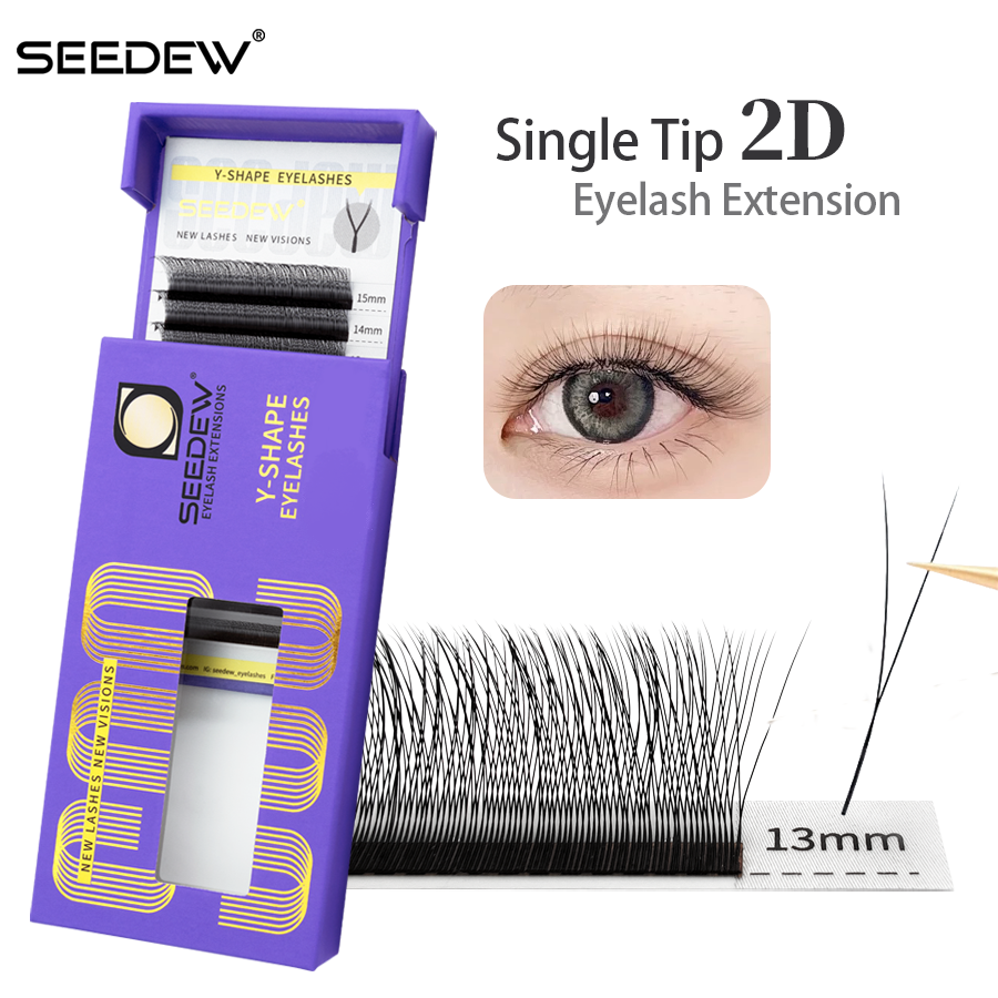 SEEDEW 0.07/0.10 Single Tip 2D - Eyelash Extension Anime 评论和价格