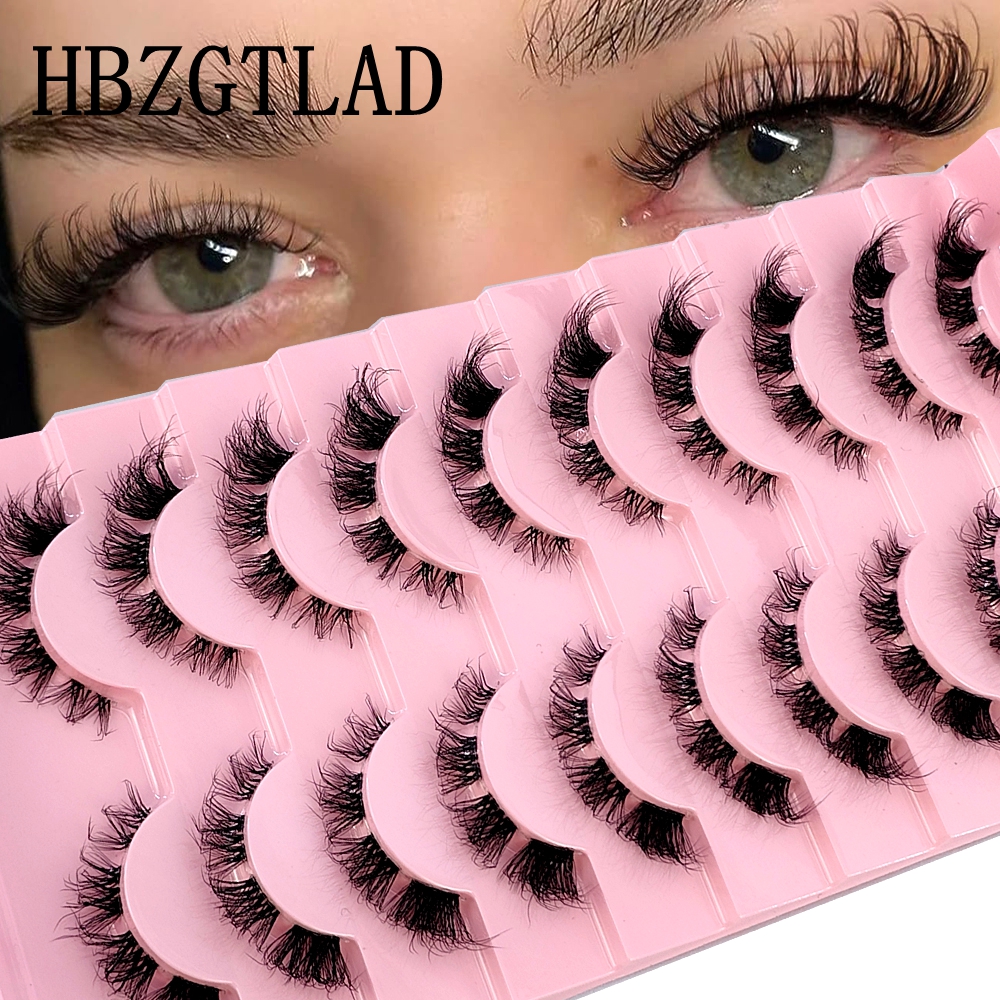 Invisible Band Segmented Lashe - Eyelash Extension Cat Eye Wispy 评论和价格